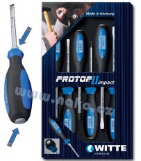 PROTOP II impact sada šroubováků 6ks PH+PL, úder+6hr.