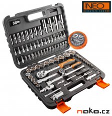 NEO TOOLS gola sada 1/2" 26 dílů 08-617
