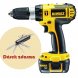 DeWALT DC727C2 aku vrtačka 18V/2x 1,1Ah LiIon