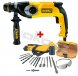 DeWALT D25123KB kombinované kladivo 3.4J + příslušenství