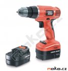 BLACK&DECKER EPC12CAB aku vrtačka 12V/2x1,2Ah