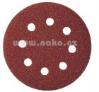 KLINGSPOR PS22K 125mm K 80 GLS5 smirkový výsek suchý zip