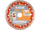 EXTOL PREMIUM kotouč diamantový řezný TURBO PLUS, pr.115 suché i mokré řezání 8803031