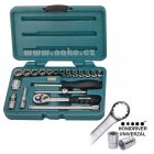 HONITON H1120 sada hlavic 1/4" HONIDRIVER (20 dílů)