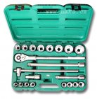 HONITON H6021 sada hlavic 3/4" 19-50mm - 21 dílů