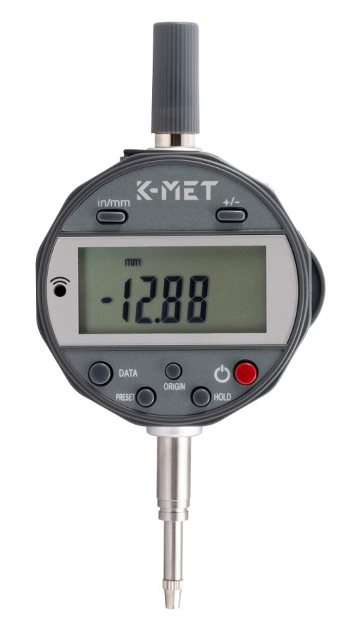 K-MET 1155-95-010 digitální úchylkoměr ICONIC Labo, Bluetooth 0-12,7 mm/0,01 IP54