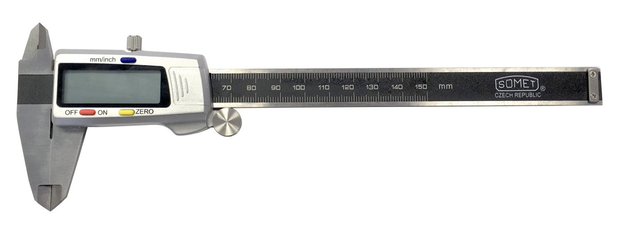 SOMET posuvné měřítko digitální 150 mm, 251236, 14015405
