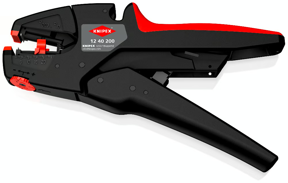 Levně KNIPEX 1240200 kleště odizolovávací samostavitelné 0.03-10mm2