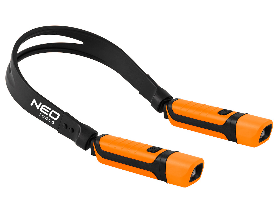 NEO TOOLS 99-112 svítilna na krk LED 300lm nabíjecí USB Obrázek