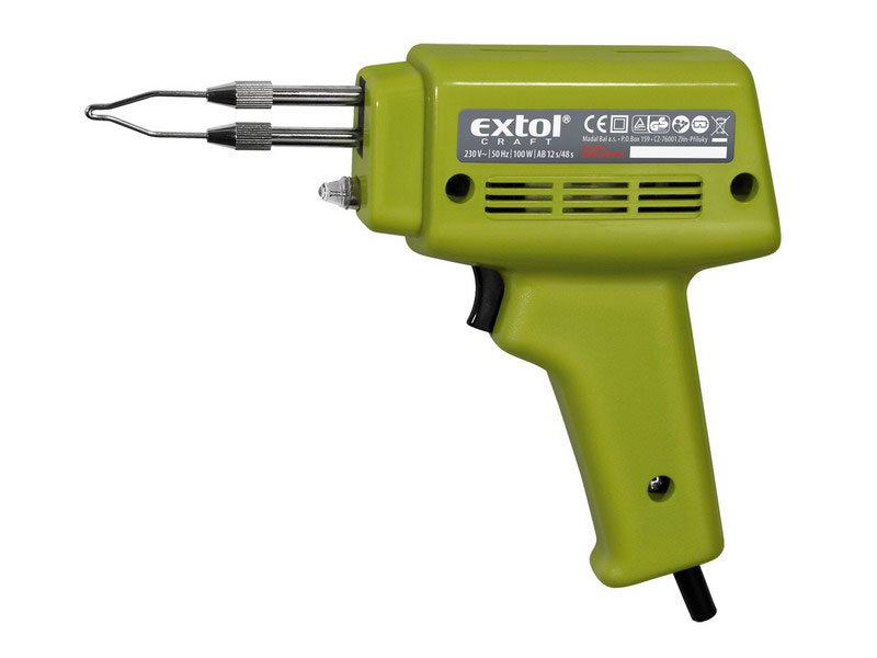 EXTOL CRAFT pistole pájecí transformátorová 9920, 100W