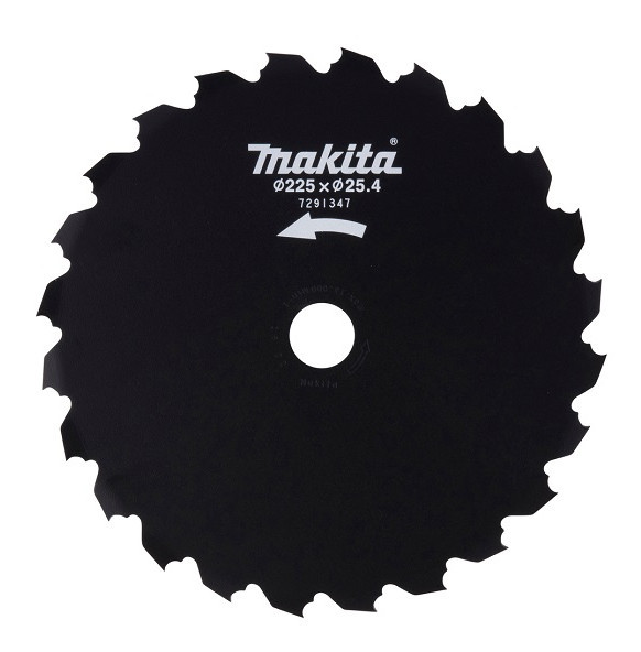 MAKITA 199872-9 řezný kotouč 24 zubů 225x25,4mm pro křovinořez UR012G