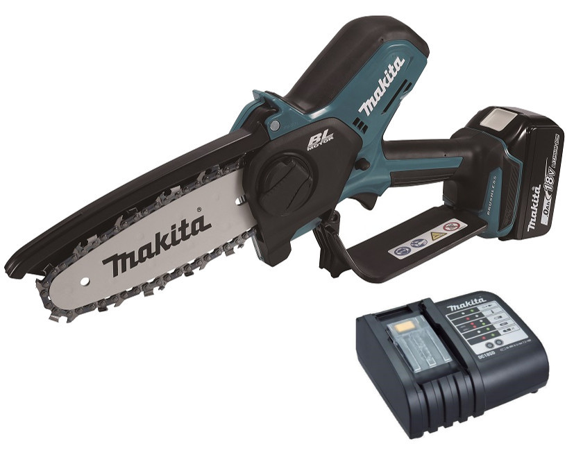 MAKITA DUC150SF01 jednoruční aku prořezávací řetězová pila 150mm 1x3Ah LiIon 18V LXT