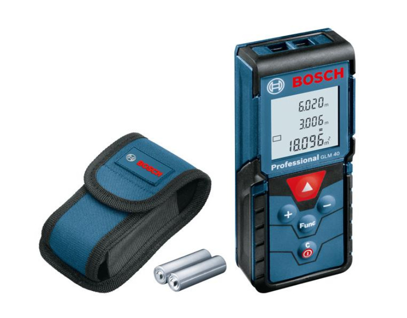 BOSCH GLM 40 laserový měřič vzdáleností