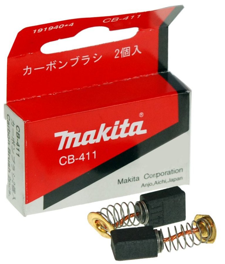 MAKITA CB-411 uhlíky 195010-1 (OLD 191940-4)