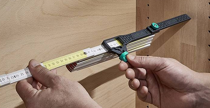 WOLFCRAFT 5223000 adaptér pro skládací metry pro vnitřní měření