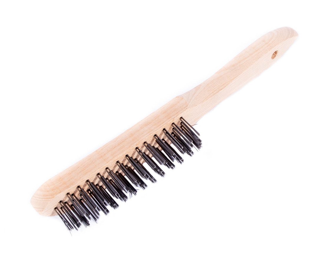 XTline XT701111039 kartáč ocelový 3-řadý dřevo, ocel hladká 0,3 Obrázek