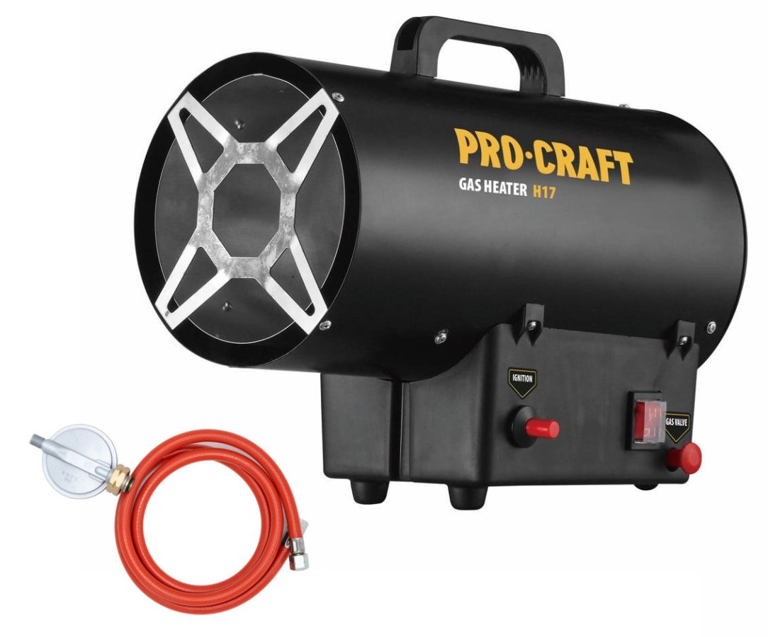 PROCRAFT H17 plynové horkovzdušné topidlo 17 kW