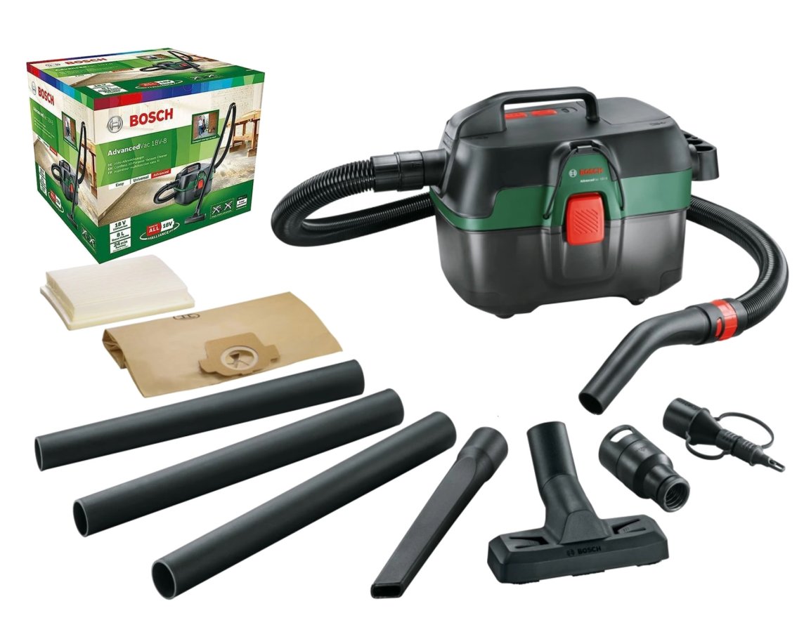 BOSCH akumulátorový vysavač AdvancedVac 18V-8