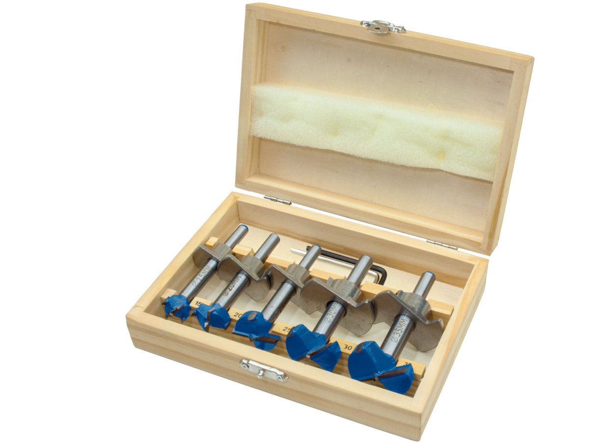 EXTOL CRAFT 902003 sada vidiových sukovníků s hloubkovým dorazem 10,20,25,30,35mm Obrázek