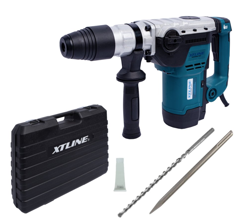 XTline XT106060 kombinované vrtací a sekací kladivo SDSmax, 9J, 1250W