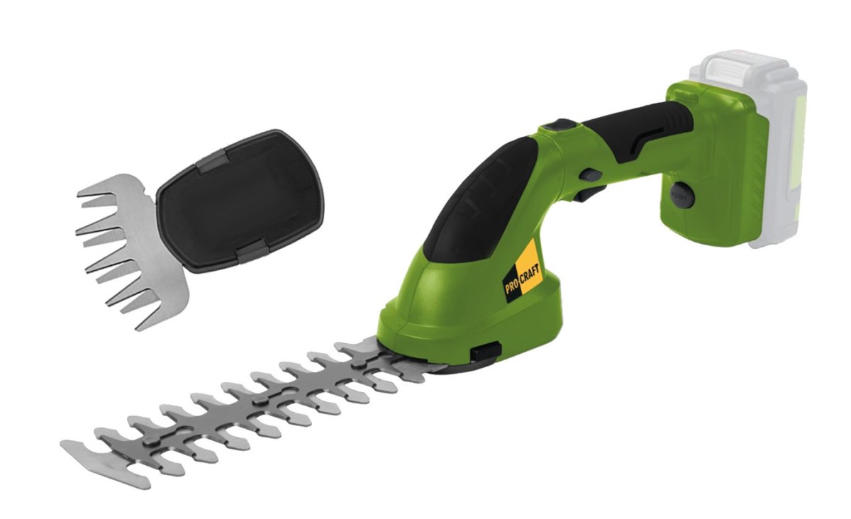 PROCRAFT PGH2000 zahradní aku nůžky na trávu a keře LiIon 20V bez aku Obrázek