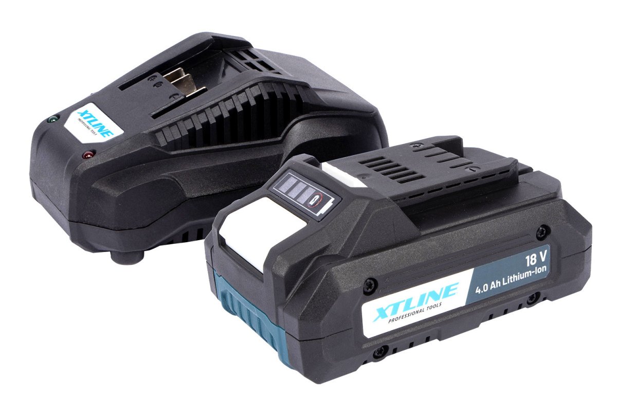 XTline XT102888 sada baterie 4Ah LiIon SAMSUNG XTpower, ORIGINÁL + nabíječka 3.5 A