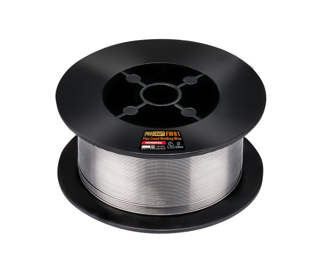 PROCRAFT FW81 trubičkový svářecí drát FLUX 0,8mm 1kg