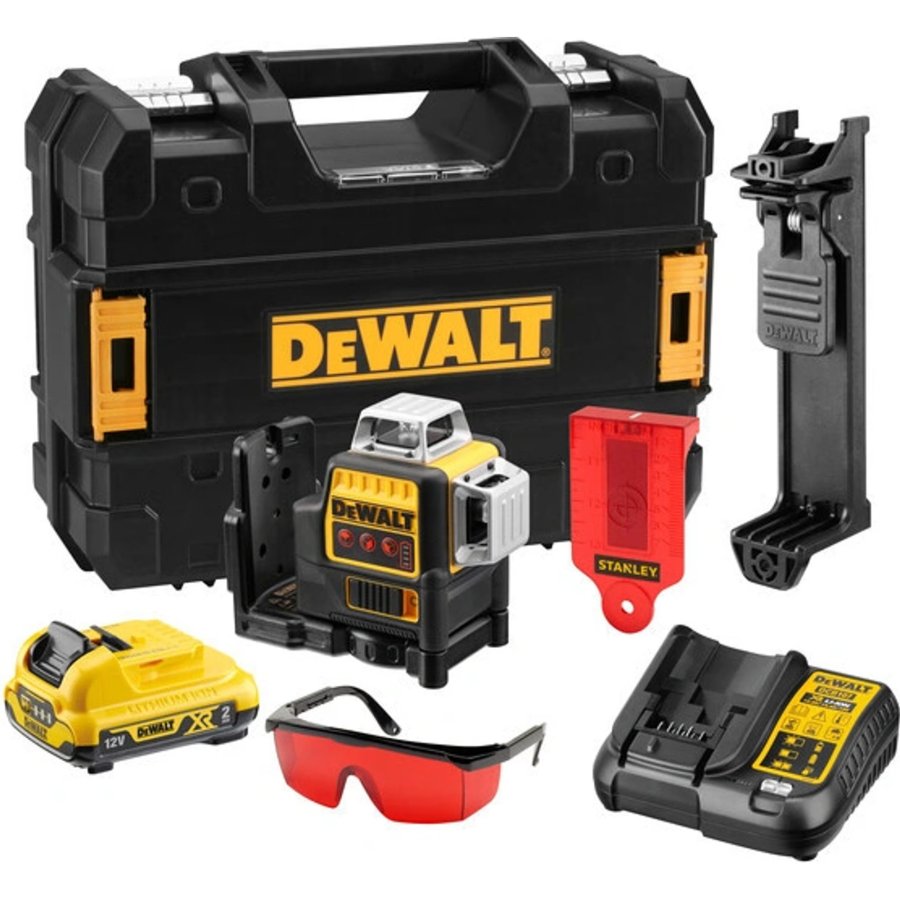 DeWALT DCE089D1R křížový laser 3x 360° (Li-Ion) Obrázek