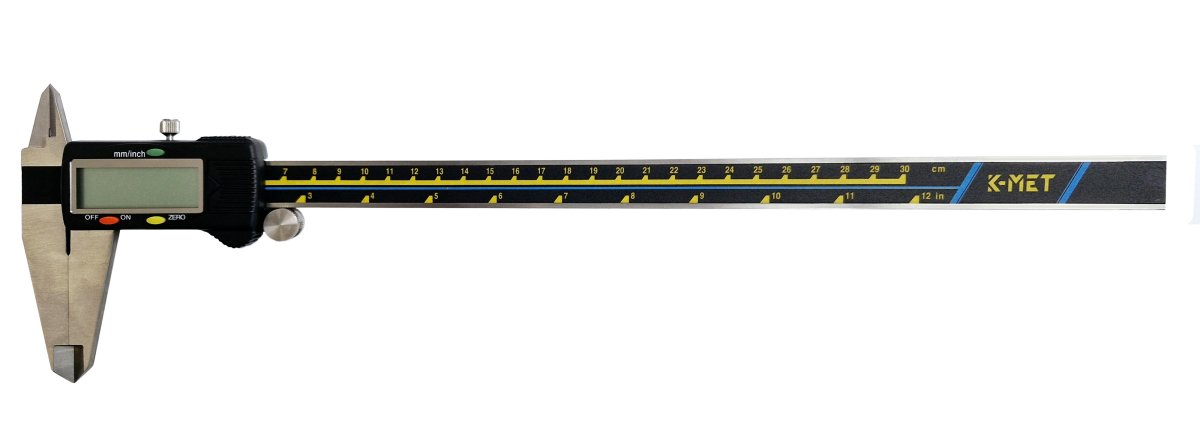 KINEX 6040-02-300 digitální posuvné měřítko 300mm, DIN 862 Obrázek