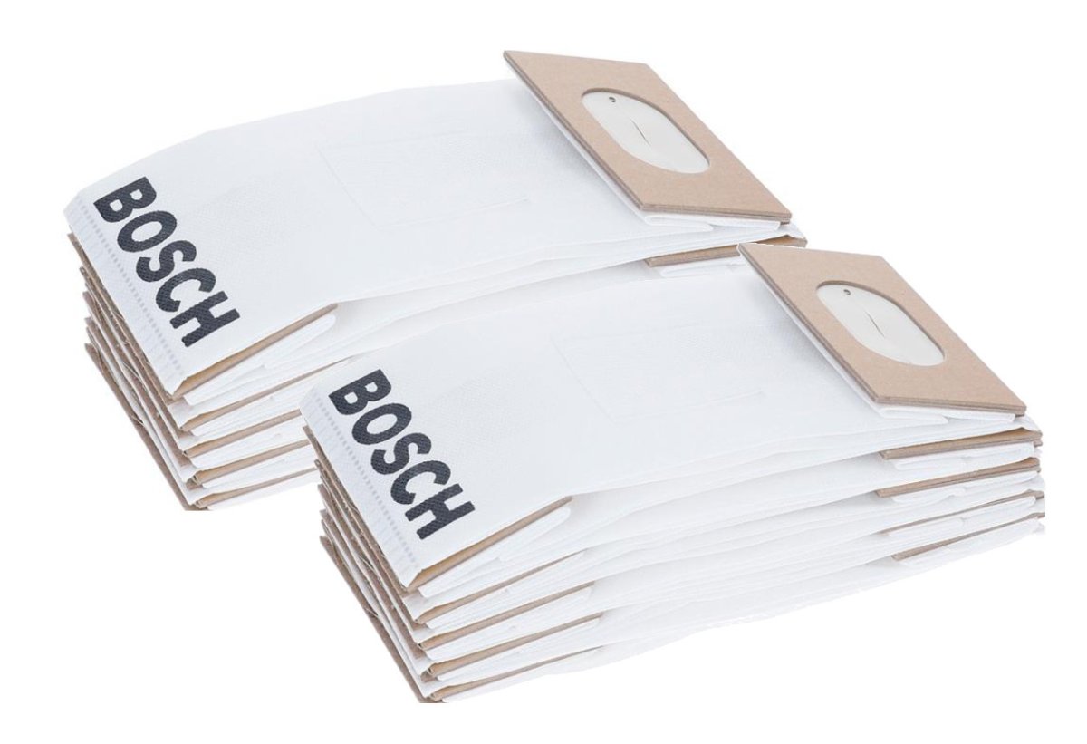 BOSCH sáčky na prach 10ks pro excentrické, pásové a vibrační brusky 2605411068 Obrázek
