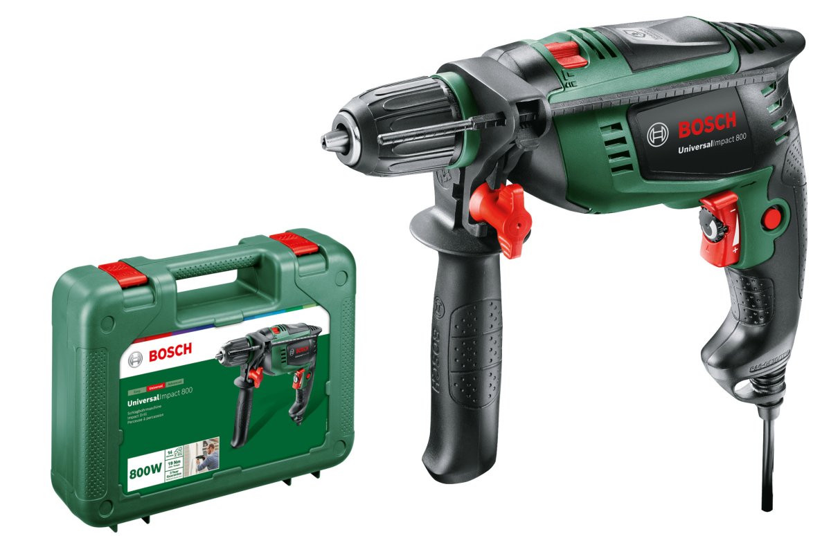 BOSCH UniversalImpact 800 vrtačka s příklepem