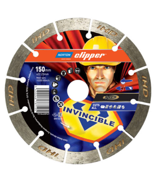 NORTON Clipper INVINCIBLE 150mm diamantový kotouč univerzální 70184608969