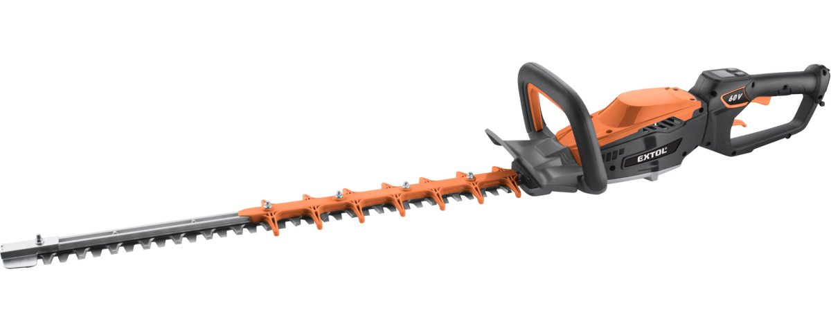 EXTOL INDUSTRIAL 8795723 aku nůžky na živé ploty 640mm 60V LiIon bezuhlíkové, bez aku