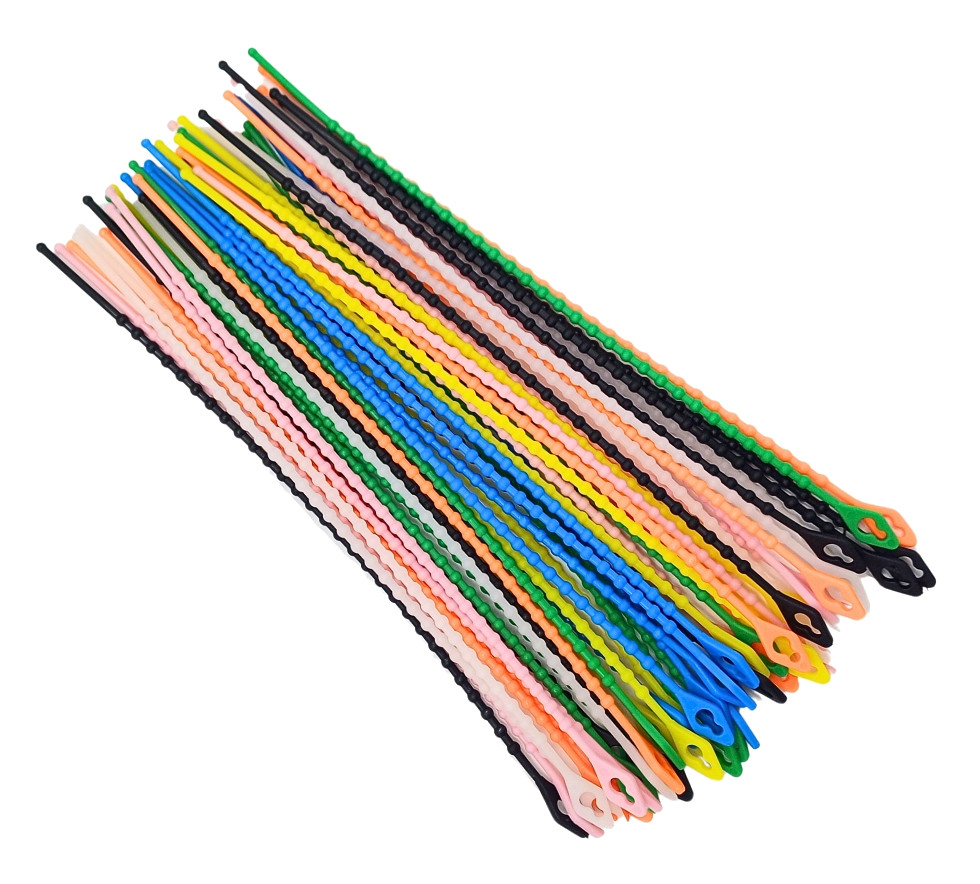 BRADAS TS1329180M pásky stahovací rozdělávací 2,9 x 180mm barevný mix 50ks