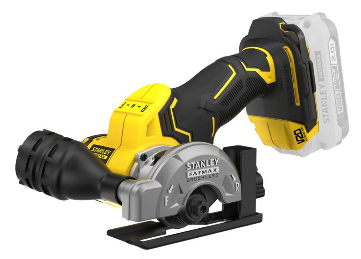STANLEY FATMAX SFMCM300B kotoučová aku bezuhlíková pila 76mm 18V LiIon V20, bez aku
