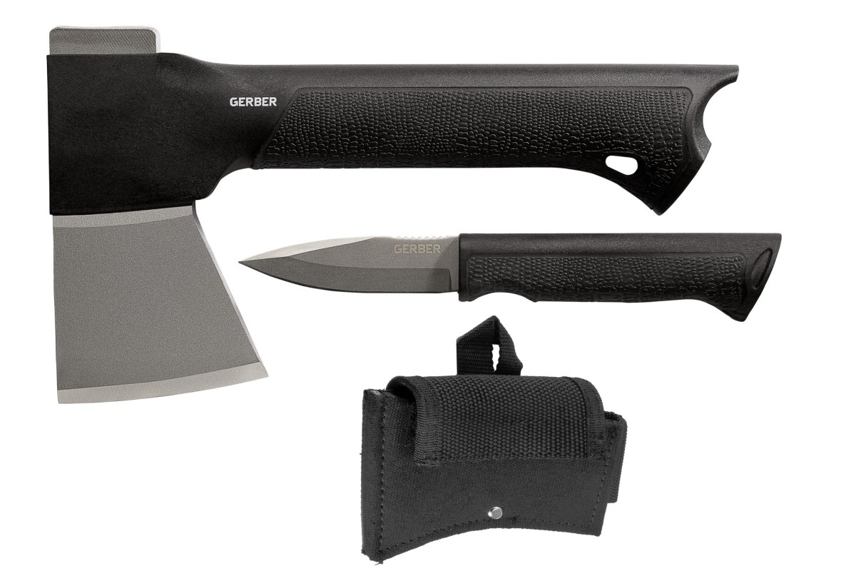GERBER Gator Combo Axe I sekera s integrovaným nožem Obrázek