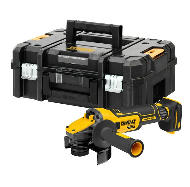 DeWALT DCG409VSNT aku úhlová bruska 125mm 18V XR FLEXVOLT ADVANTAGE s regul. kufr, bez aku