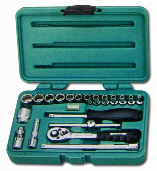 HONITON H1120 sada hlavic 1/4" HONIDRIVER (20 dílů)