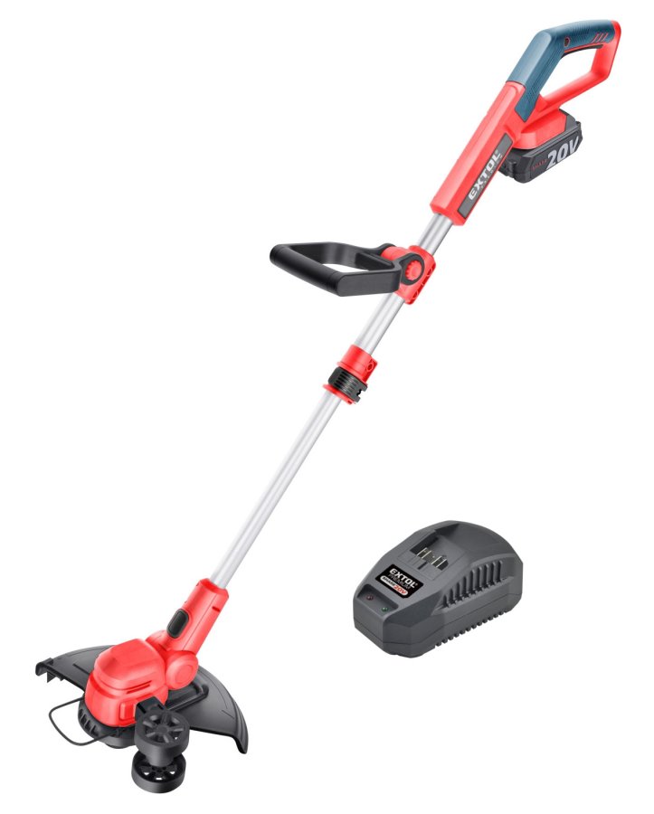 Levně EXTOL PREMIUM 8891900 aku strunová sekačka 18V 2Ah LiIon SHARE20V