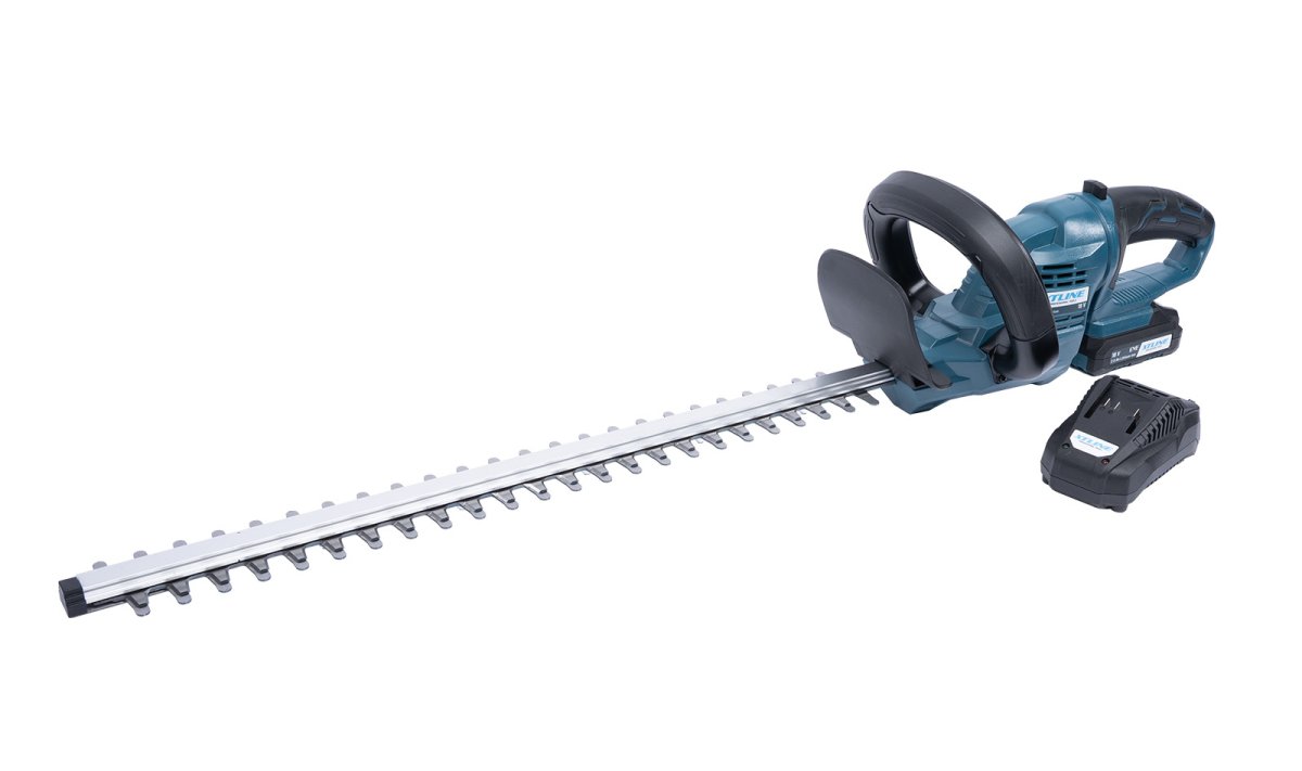 XTline XT102874-1B2 aku nůžky na živý plot 52cm 18V LiIon 2Ah