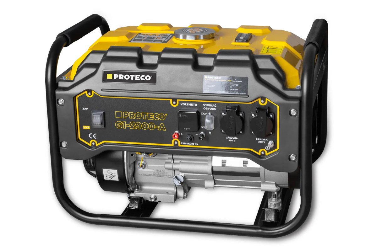 PROCRAFT PROTECO G1-2900-A benzínová elektrocentrála 2,9kW rámová 51.08-G1-2900-A