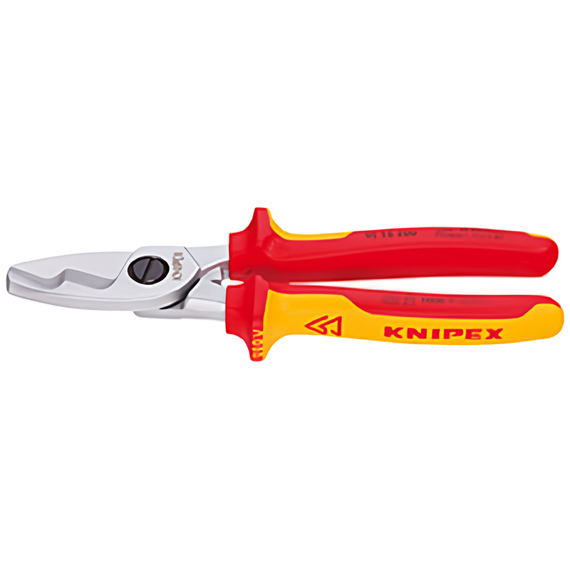 KNIPEX 9516200 kabelové nůžky s dvojitým břitem 200mm