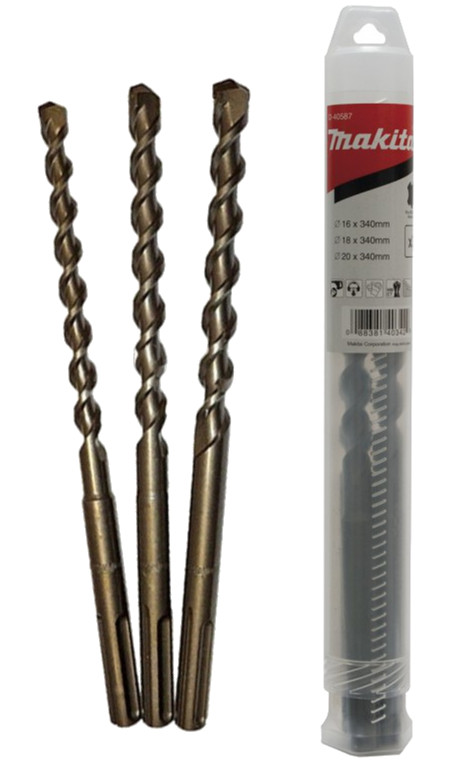 MAKITA D-40587 sada vrtáků SDS-max, 16,18,20x340mm, 3ks