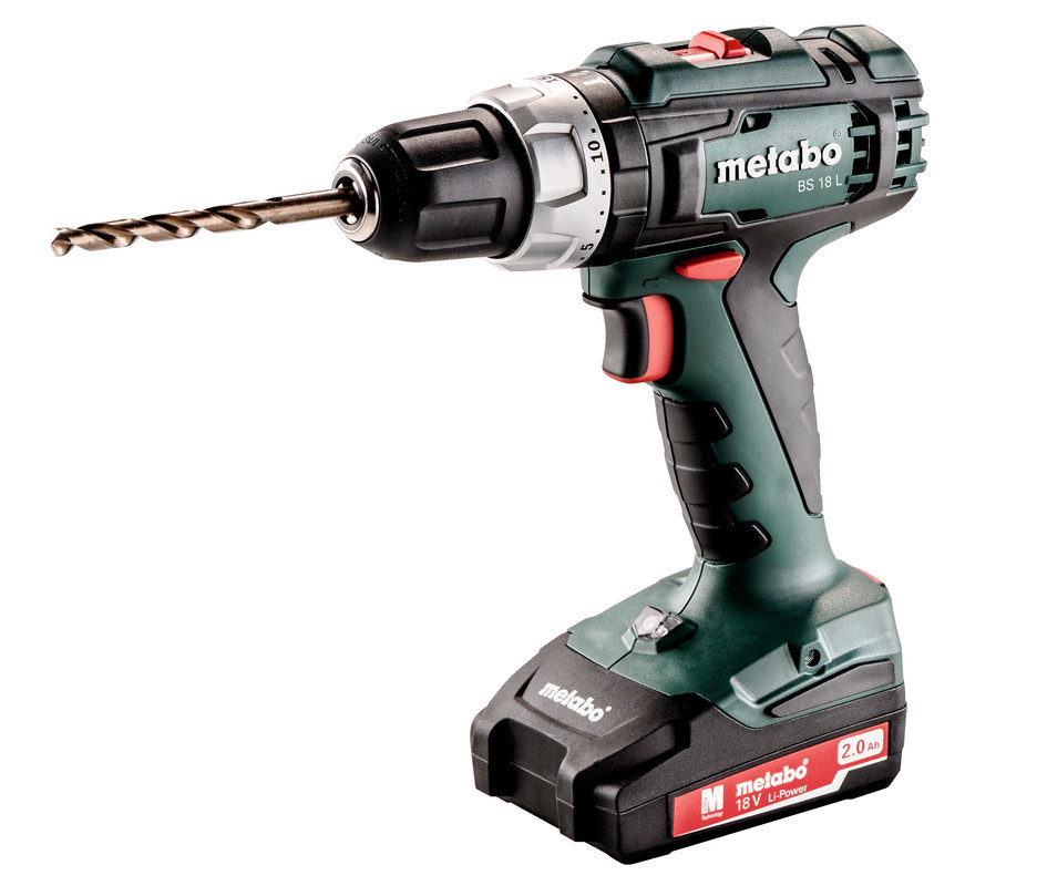 Metabo BS 18 L aku vrtačka 2x2,0Ah 602321500