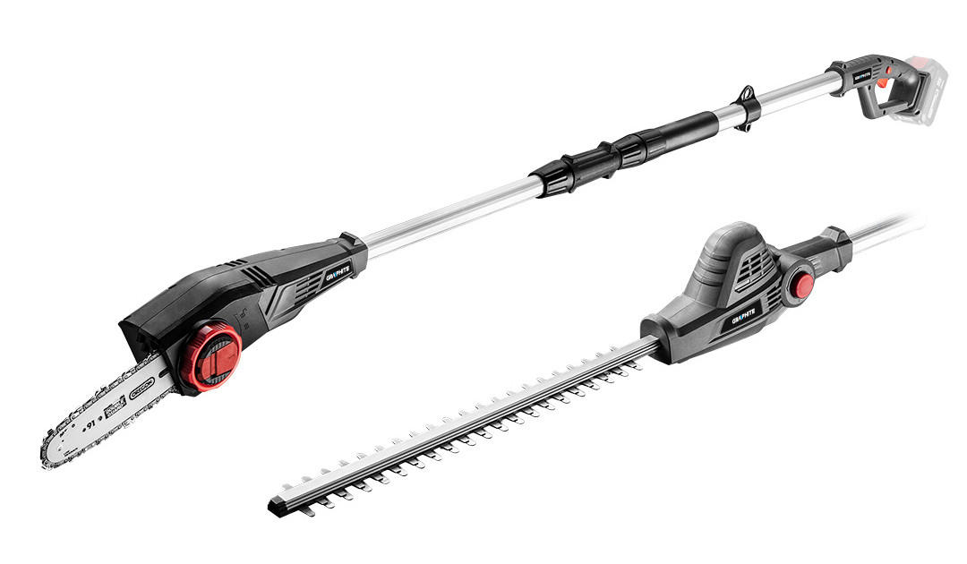 GRAPHITE ENERGY+ 58G098 odvětvovací aku pila a plotostřih 18V LiIon, bez baterie