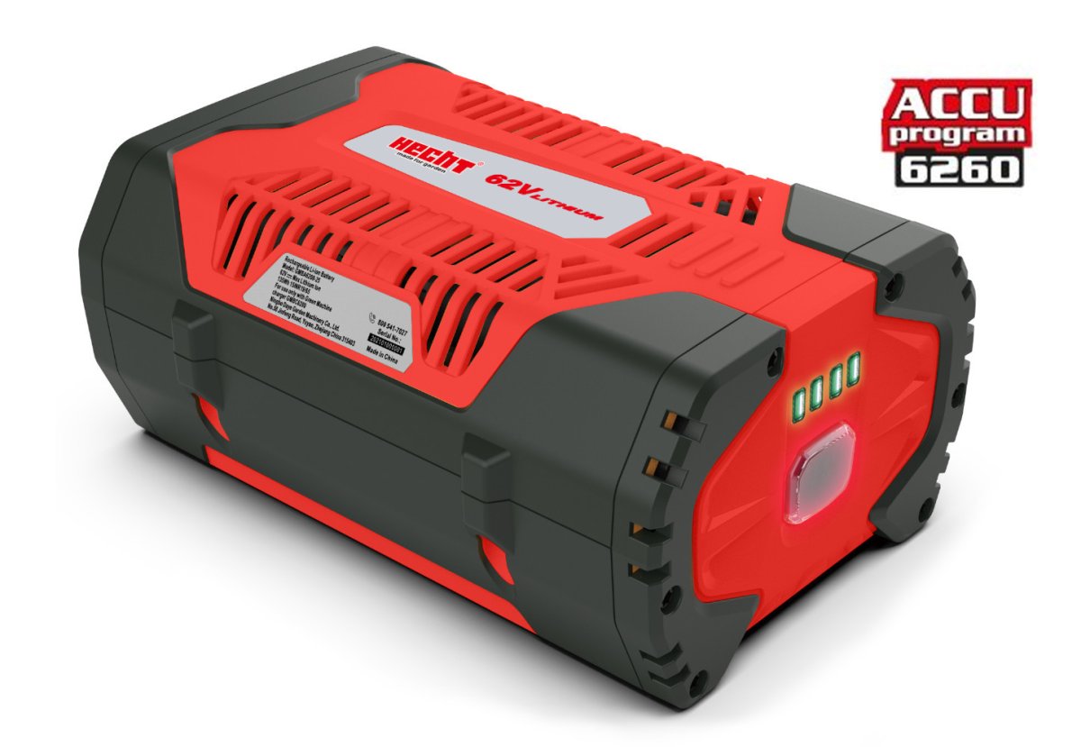 HECHT 006240B akumulátor 62V 4Ah LiIon ACCU program 6260, ORIGINÁL