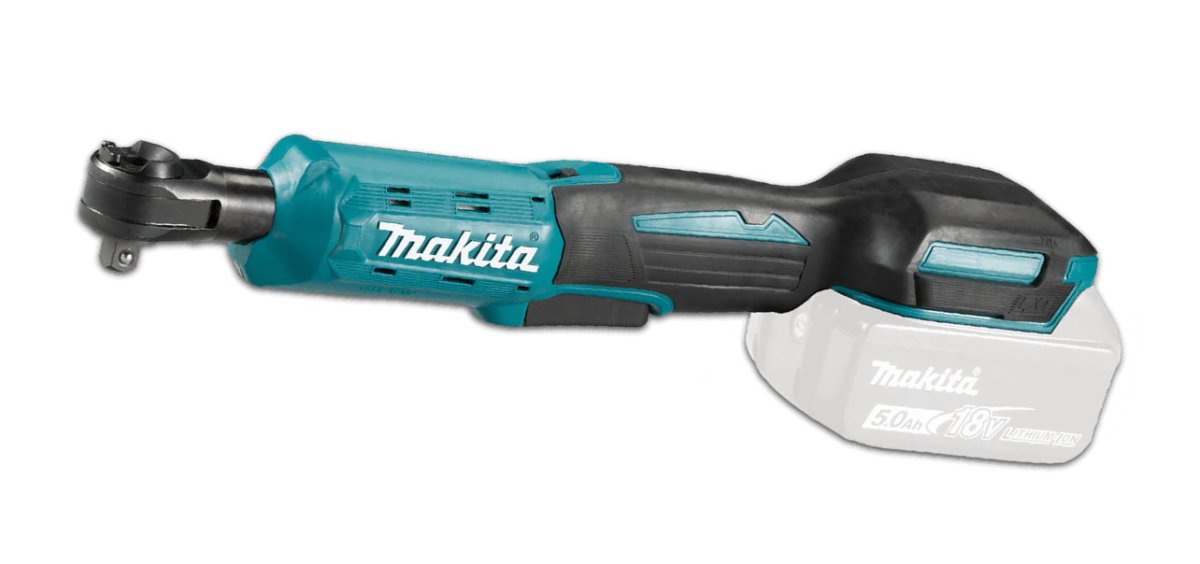 MAKITA DWR180Z aku ráčnový utahovák 1/4+3/8" LiIon LXT 18V bez aku