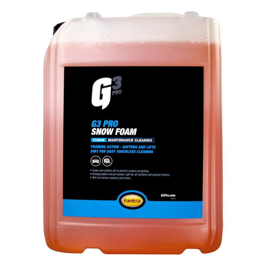 FARÉCLA G3 PRO SNOW FOAM aktivní pěna 5l Clean 7254