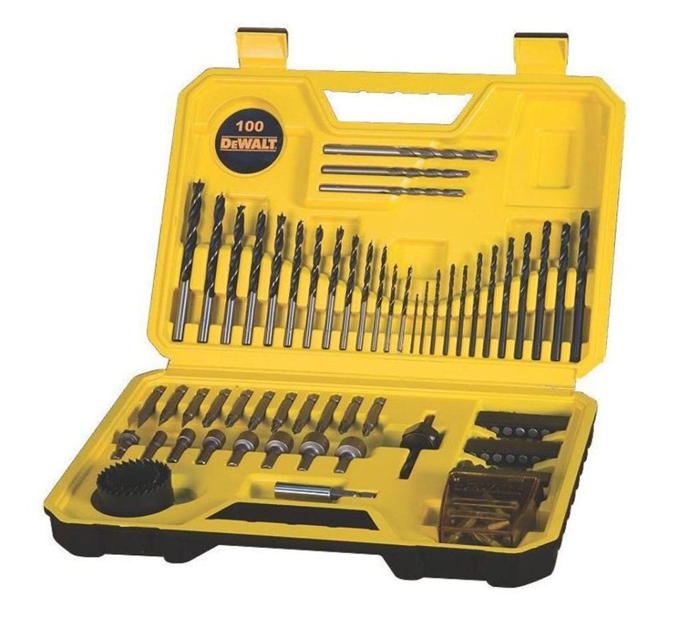 DeWALT DT71563 sada vrtáků a bitů v kufru 100 ks