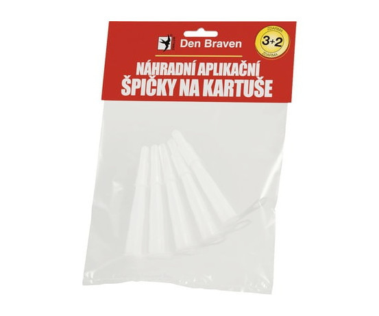 Náhradní aplikační špičky na kartuše 3 ks +2 ks
